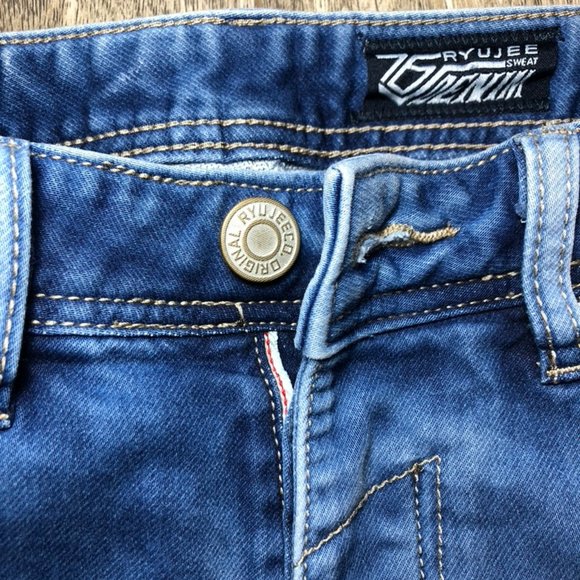 Medium Mens RYUJEE Japan Sweat Jeans - Picture 4 of 15